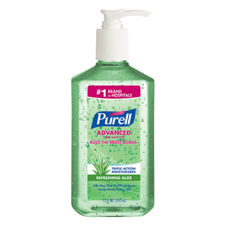 GOJO PURELL ADVANCED INSTANT HAND SANITIZER - Instant Hand Sanitizer with Aloe, 12 fl oz Pump Bottle, 12/cs (114 cs/plt) (Item is considered HAZMAT and cannot ship via Air or to AK, GU, HI, MP, PR, VI) | Quantity - 1x CS