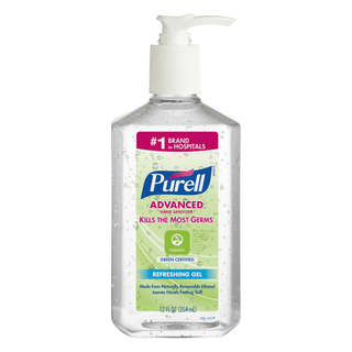 GOJO PURELL GREEN CERTIFIED HAND SANITIZER - Hand Sanitizer, 12 fl oz Pump Bottle, 12/cs (091215) (Item is considered HAZMAT and cannot ship via Air or to AK, GU, HI, PR, VI) | Quantity - 1x CS