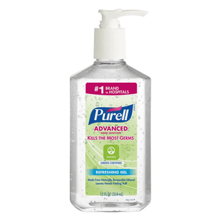 GOJO PURELL GREEN CERTIFIED HAND SANITIZER - Hand Sanitizer, 12 fl oz Pump Bottle, 12/cs (091215) (Item is considered HAZMAT and cannot ship via Air or to AK, GU, HI, MP, PR, VI) | Quantity - 1x CS