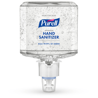 GOJO PURELL ES4 DISPENSERS & REFILLS - Healthcare Advanced Hand Sanitizer Gel, 1200 ml, Clear, 2/cs (Item is considered HAZMAT and cannot ship via Air or to AK, GU, HI, PR, VI) | Quantity - 1x CS