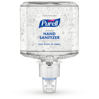GOJO PURELL ES4 DISPENSERS & REFILLS - Healthcare Advanced Hand Sanitizer Gel, 1200 ml, Clear, 2/cs (Item is considered HAZMAT and cannot ship via Air or to AK, GU, HI, MP, PR, VI) | Quantity - 1x CS
