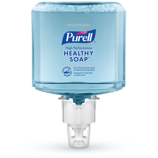 GOJO PURELL ES4 DISPENSERS & REFILLS - Healthcare Healthy Soap Gentle & Free Foam, 1200 ml, Clear, 2/cs | Quantity - 1x CS