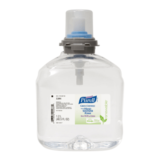GOJO PURELL GREEN CERTIFIED HAND SANITIZER - TFX Foam Hand Sanitizer, 1200mL, 2/cs (Item is considered HAZMAT and cannot ship via Air or to AK, GU, HI, MP, PR, VI) | Quantity - 1x CS