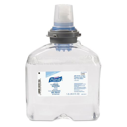 GOJO PURELL ADVANCED INSTANT HAND SANITIZER - TFX Instant Foam Hand Sanitizer, 1200mL, 2/cs (240 cs/plt) (Item is considered HAZMAT and cannot ship via Air or to AK, GU, HI, MP, PR, VI) | Quantity - 1x CS