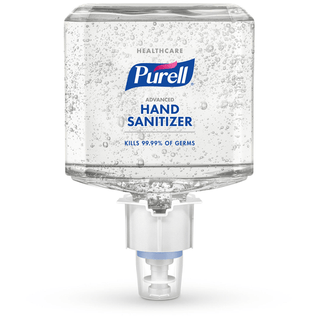 GOJO PURELL ES6 DISPENSERS & REFILLS - Healthcare Advanced Hand Sanitizer Gel, 1200 ml, Clear, 2/cs (HAZMAT Fees Apply, cannot ship via Air or to AK, GU, HI, MP, PR, VI) | Quantity - 1x CS
