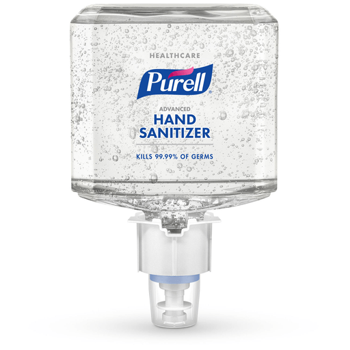 GOJO PURELL ES6 DISPENSERS & REFILLSHealthcare Advanced Hand Sanitizer Gel, 1200 ml, Clear, 2/cs (Item is considered HAZMAT and cannot ship via Air or to AK, GU, HI, MP, PR, VI) | Quantity - 1x CS