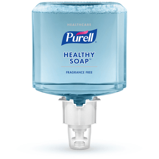 GOJO PURELL ES6 DISPENSERS & REFILLS - Healthcare Healthy Soap Gentle & Free Foam, 1200 ml, Clear, 2/cs | Quantity - 1x CS