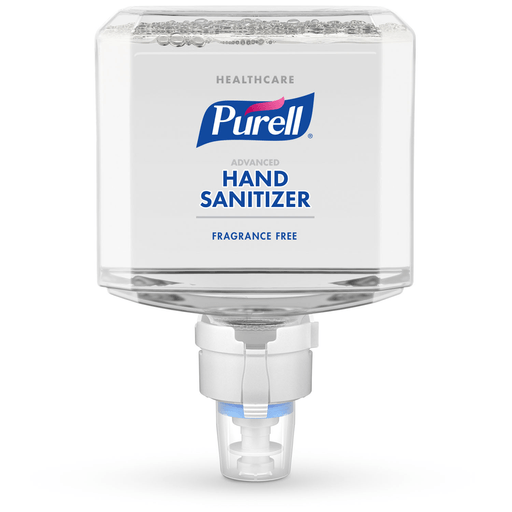 GOJO PURELL ES8 DISPENSERS & REFILLSHealthcare Advanced Hand Sanitizer Gentle & Free Foam, 1200 ml, Clear, 2/cs (200 cs/plt) (Item is considered HAZMAT and cannot ship via Air or to AK, GU, HI, MP, PR, VI) | Quantity - 1x CS