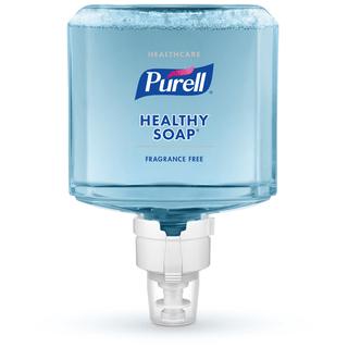 GOJO PURELL ES8 DISPENSERS & REFILLS - Healthcare Advanced Hand Sanitizer Gentle & Free Foam, 1200 ml, Clear, 2/cs (200 cs/plt) (Item is considered HAZMAT and cannot ship via Air or to AK, GU, HI, PR, VI) | Quantity - 1x CS