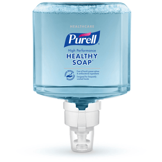 GOJO PURELL ES8 DISPENSERS & REFILLS - Healthcare Advanced Hand Sanitizer Gentle & Free Foam, 1200 ml, Clear, 2/cs (200 cs/plt) (Item is considered HAZMAT and cannot ship via Air or to AK, GU, HI, PR, VI) | Quantity - 1x CS