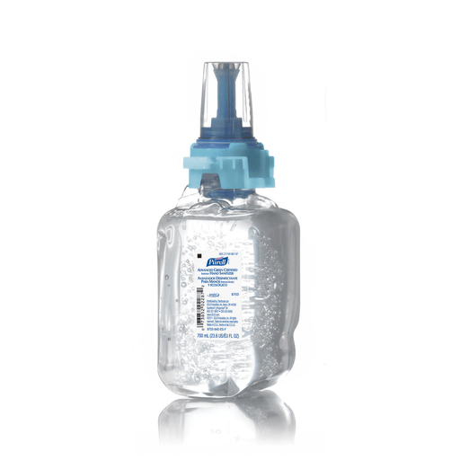 GOJO PURELL ADX-7 ADVANCED GREEN CERTIFIED INSTANT HAND SANITIZER - ADX Instant Hand Sanitizer, 700mL, 4/cs (091224) (Item is considered HAZMAT and cannot ship via Air or to AK, GU, HI, MP, PR, VI) | Quantity - 1x CS