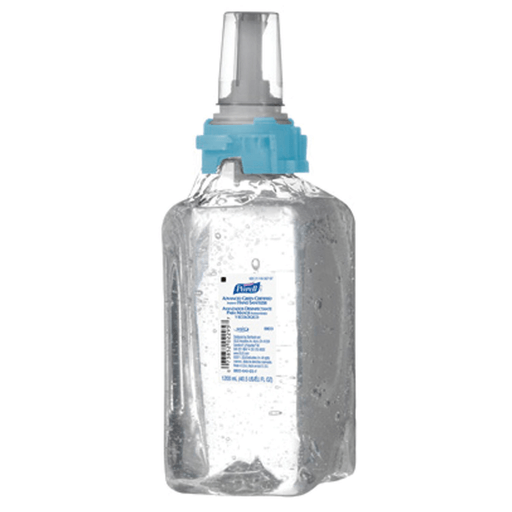GOJO PURELL ADX-12 ADVANCED GREEN CERTIFIED INSTANT HAND SANITIZER - Instant Hand Sanitizer, Refill, 1200mL, 3/cs (100 cs/plt) (091228) (Item is considered HAZMAT and cannot ship via Air or to AK, GU, HI, MP, PR, VI) | Quantity - 1x CS