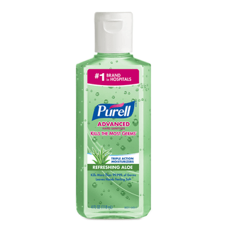 GOJO PURELL ADVANCED INSTANT HAND SANITIZER - Instant Hand Sanitizer with Aloe, 4 fl oz Bottle with Flip-Cap, 24/cs (224 cs/plt) (Item is considered HAZMAT and cannot ship via Air or to AK, GU, HI, MP, PR, VI) | Quantity - 1x CS