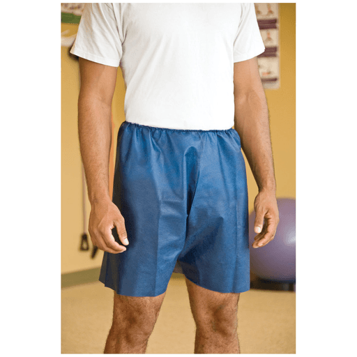 GRAHAM MEDICAL MEDISHORTS EXAM SHORTS - MediShorts, Small/ Medium, 18"- 44" Waist, 50/cs (85 cs/plt) (090948) | Quantity - 1x CS