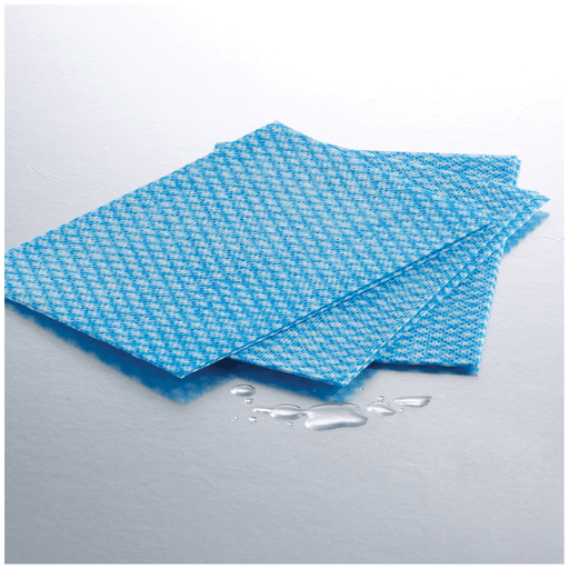 GRAHAM MEDICAL WASHCLOTHS & HAND TOWELS - Hand Towel, Scrim, 17" x 20", Blue, 50/pk, 6 pk/cs (To Be DISCONTINUED) | Quantity - 1x CS