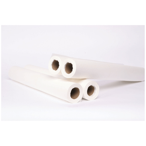 GRAHAM MEDICAL SPA - QUALITY MASSAGE TABLE PAPER - SpaEssentials Crepe Waxing Table Paper, 21" x 125 ft, White, 12 rl/cs | Quantity - 1x CS