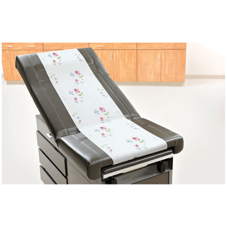 GRAHAM MEDICAL SPA - QUALITY MASSAGE TABLE PAPER - Table Paper, 18" x 225 ft, Smooth Finish, Rose Garden, 12/cs (5% of Sales Donated to Cancer Foundation) | Quantity - 1x CS