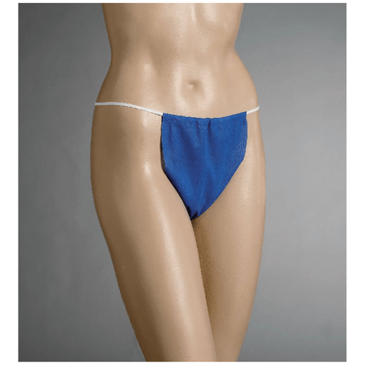 GRAHAM MEDICAL ONEDEE'S ELITE PATIENT BIKINI - One-Dees Womens Bikini, Blue, One Size Fits All, 100/cs | Quantity - 1x CS