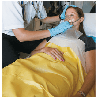 GRAHAM MEDICAL VISIBLANKET - Visiblanket Blanket,, 50" x 84", Individually Packaged, Printed Poly Bag, 25/cs (42 cs/plt) | Quantity - 1x CS