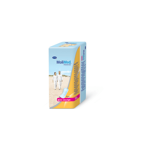 HARTMANN USA MOLICARE BLADDER CONTROL PADS - Lady Pads, 8" x 3", 14/pk, 12 pk/cs | Quantity - 1x CS