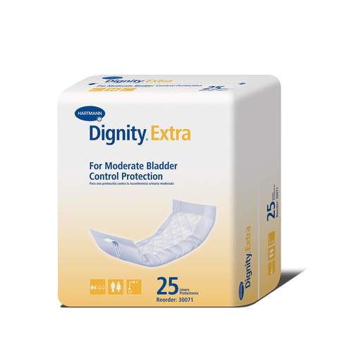 HARTMANN USA DIGNITY DISPOSABLE INSERTS - Dignity Thin Insert, For Light Protection, 3" x 12", Green, 180/cs | Quantity - 1x CS