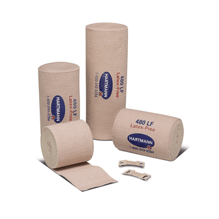 HARTMANN USA DELUXE 480 LF ELASTIC BANDAGES - Bandage, Elastic, 4" x 5 yds, 10/pk, 6 pk/cs | Quantity - 1x CS
