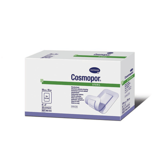 HARTMANN USA COSMOPOR STERILE LF ADHESIVE WOUND DRESSING - Wound Dressing, 8" x 4", Sterile, 25/bx | Quantity - 1x BX