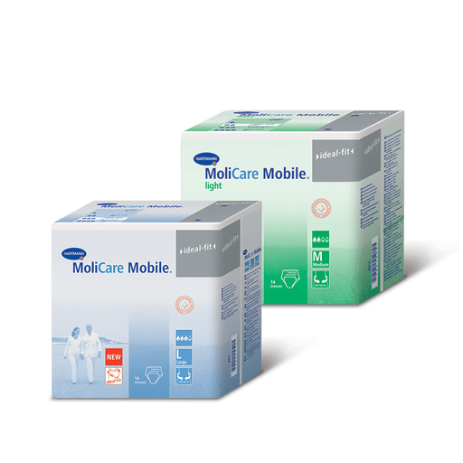 HARTMANN USA MOLICARE MOBILE 6D DISPOSABLE UNDERWEAR - Disposable Protective Underwear for Heavy Protection, M, 31  47, 42/cs (40 cs/plt) | Quantity - 1x CS