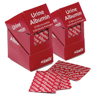 HEMOCUE ALBUMIN 201 ANALYZER & ACCESSORIES - Urine Albumin Microcuvettes, Individually Packaged (Perishable product; must be refrigerated; non-returnable), 50/bx (Ships on ice) | Quantity - 1x BX