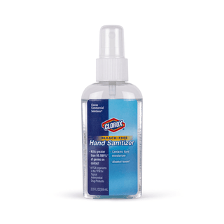 BRAND BUZZ CLOROX HAND SANITIZERHand Sanitizing Spray, 2 fl oz, 24/cs (Item is considered HAZMAT and cannot ship via Air or to AK, GU, HI, MP, PR, VI) | Quantity - 1x CS
