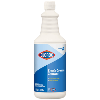 CLOROX BLEACH CREAM CLEANSER - CloroxPro Clorox Bleach Cream Cleanser, 32 fl oz, 8/cs | Quantity - 1x CS