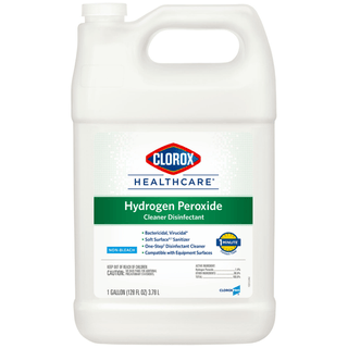 CLOROX HEALTHCARE HYDROGEN PEROXIDE CLEANER - Clorox Healthcare Hydrogen Peroxide Cleaner Disinfectant Wipes, 6.75 x 9, 95/can, 6/cs (75 cs/plt) (Continental US Only) | Quantity - 1x CS