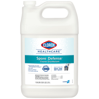 CLOROX TOTAL 360 CHEMISTRIES - Clorox Healthcare Spore10 Defense Cleaner Disinfectant, Refill Bottle, 128 oz, 4/cs (36 cs/plt) (Continental US Only) | Quantity - 1x CS