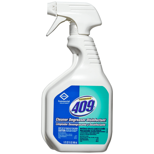 CLOROX FORMULA 409 CLEANERClorox Commercial Solutions Formula 409 Cleaner Degreaser Disinfectant Spray, 32 fl oz Bottle, 12/cs | Quantity - 1x CS