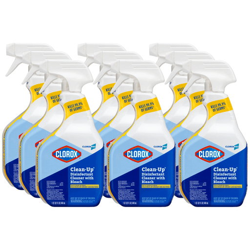 CLOROX CLEAN-UP DISINFECTANTCloroxPro Clorox Clean-Up Disinfectant Cleaner with Bleach Spray, 32 fl oz, 9/cs | Quantity - 1x CS