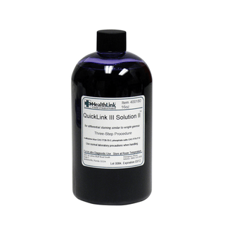 EDM3 STAINS AND REAGENTS - Quicklink III, Solution II, 16 oz (Item is Non-Returnable) (US Only) | Quantity - 1x EA