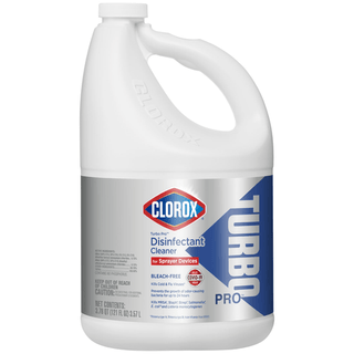 CLOROX TOTAL 360 ELECTROSTATIC SPRAYER - Clorox Turbo Pro Disinfectant Cleaner for Sprayer Devices, Bleach-Free, Kills Cold and Flu Viruses and COVID-19 Virus*, 121 oz, 3/cs (56 cs/plt) (Continental US Only) | Quantity - 1x CS