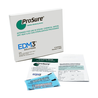 EDM3 PROSURE AUTOCLAVE TEST SYSTEM - ProSure Autoclave Spore Strip Monitoring System, 6 tests/bx (US Only) | Quantity - 1x BX