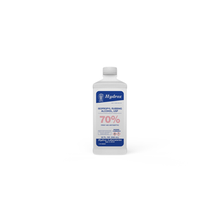 HYDROX LABORATORIES ISOPROPYL ALCOHOL - Isopropyl Rubbing Alcohol 70%, USP, 16 oz, 12 btl/cs (176 cs/plt) (US Only) (Item is considered HAZMAT and cannot ship via Air or to AK, GU, HI, PR, VI)  | Quantity - 1x CS