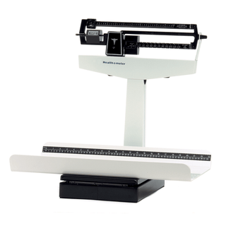 PELSTAR/HEALTH O METER PROFESSIONAL SCALE - PEDIATRIC BEAM SCALES - Mechanical Scale, Pediatric, Capacity: 130 lb/65 kg, Tray Dimensions: 14" x 24 1/8" x 3" (DROP SHIP ONLY) | Quantity - 1x EA