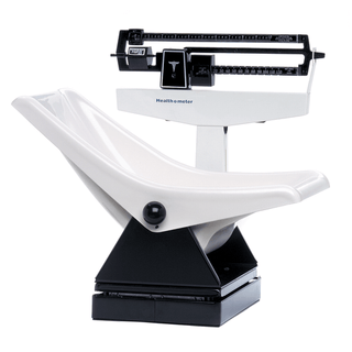 PELSTAR/HEALTH O METER PROFESSIONAL SCALE - PEDIATRIC BEAM SCALES - Mechanical Scale, Pediatric, Capacity: 130 lb/65 kg, Seat Dimensions: 24" x 14"  x 18" (DROP SHIP ONLY) | Quantity - 1x EA