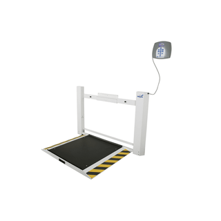 PELSTAR/HEALTH O METER PROFESSIONAL SCALEANTIMICROBIAL WALL MOUNTED WHEELCHAIR SCALEWheelchair Scale, Wall-Mounted, Fold-Up, Antimicrobial, KG Only, EMR Connectivity via Pelstar Wireless Technology, Power Adapter (ADPT30) Included | Quantity - 1x EA