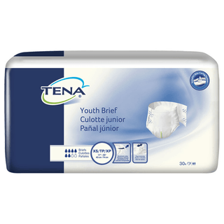 ESSITY HMS TENA PROSKIN PLUS BRIEF - Brief, X-Small, 17" - 19" Hip Size, White, 30/pk, 3 pk/cs (Continental US Only) | Quantity - 1x CS