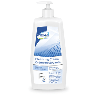 ESSITY HMS TENA CLEANSING CREAM - Cleansing Cream, Scent-Free, 33.8 fl oz Pump Bottle, 8/cs (Continental US Only) | Quantity - 1x CS