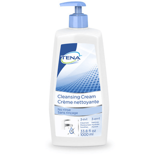 ESSITY HMS TENA CLEANSING CREAM - Cleansing Cream, 33.8 fl oz Pump Bottle, 8/cs (Continental US Only) | Quantity - 1x CS