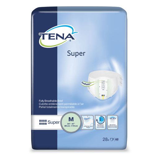 ESSITY HMS TENA SUPER BRIEF - ProSkin Super Briefs, Medium, 34" - 47" Hip Size, Green, 28/pk, 2 pk/cs | Quantity - 1x CS