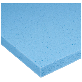 PERFORMANCE HEALTH ROLYAN TEMPER FOAM BLOCKS - Temper Foam R-Lite Block, Medium, Blue, 32/pk  | Quantity - 1x PK