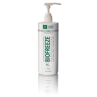 RB HEALTH BIOFREEZE PROFESSIONAL TOPICAL PAIN RELIEVERBiofreeze Professional, 32 oz Gel Pump, Colorless, 16/cs (36 cs/plt) (Cannot be sold to retail outlets and/ or Amazon) (091789) | Quantity - 1x CS