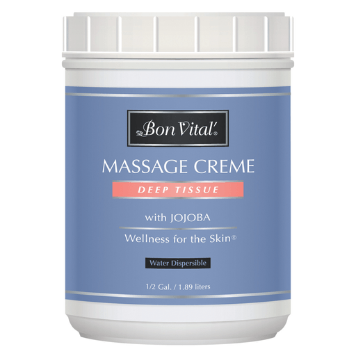 PERFORMANCE HEALTH BON VITAL DEEP TISSUE MASSAGE LOTION & CRME - Deep Tissue Massage Creme, 0.5 Gallon Jar, 6/cs (Cannot be sold to retail outlets and/ or Amazon) (US Only) | Quantity - 1x CS