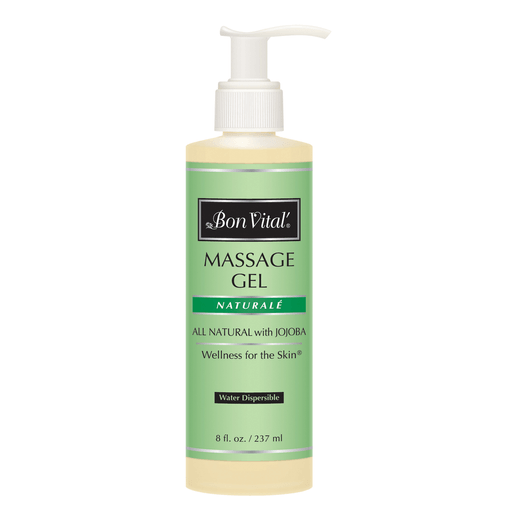 PERFORMANCE HEALTH BON VITAL NATURALE' MASSAGE PRODUCTS - Naturale' Massage Gel, 8 oz Bottle with Pump, 12/cs (Cannot be sold to retail outlets and/ or Amazon) (US Only) (To Be DISCONTINUED) | Quantity - 1x CS